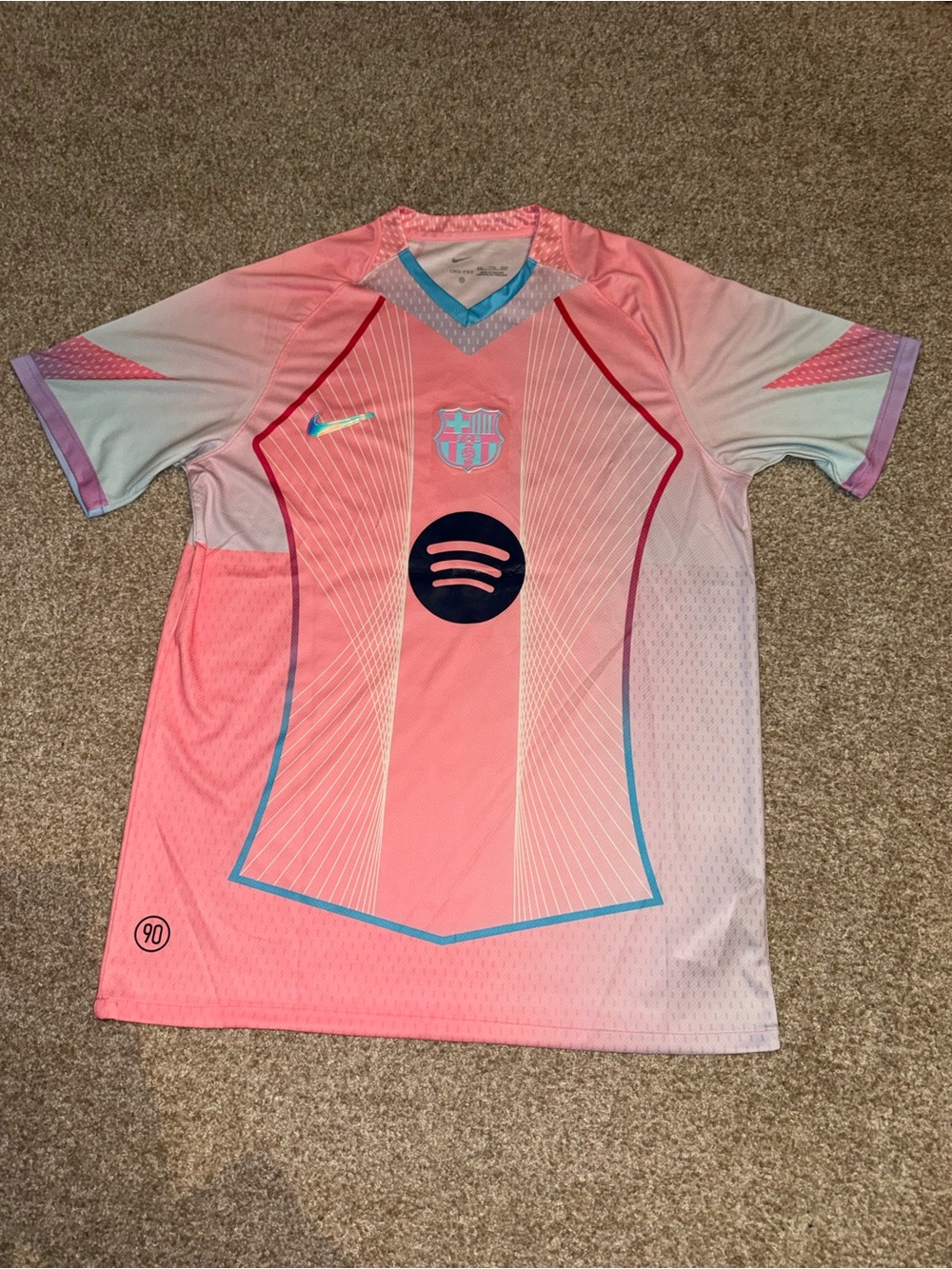 Nike FC Barcelona 2025/2026 Lamine Yamal #10 Special Edition Men’s Soccer Jersey - Picture 4 of 9